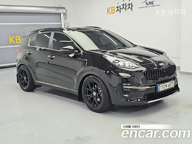 KIA SPORTAGE THE BOLD 2019 — 94 765 км, чёрный, Корея — под ключ — фото 3