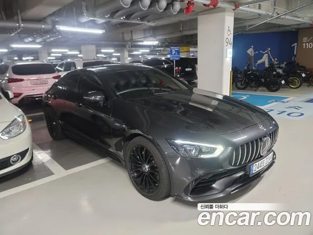 MERCEDES-BENZ AMG GT 2020 — 74 300 км, серый, Корея — под ключ — фото 2