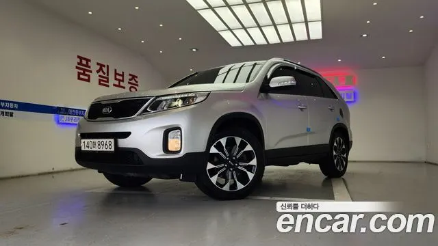 KIA SORENTO R 2014 — 177 237 км, серебристый, Корея — под ключ — фото 3