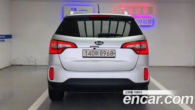 KIA SORENTO R 2014 — 177 237 км, серебристый, Корея — под ключ — фото 7
