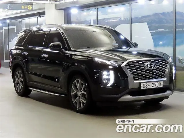 HYUNDAI PALISADE 2019 — 212 729 км, чёрный, Корея — под ключ — фото 12