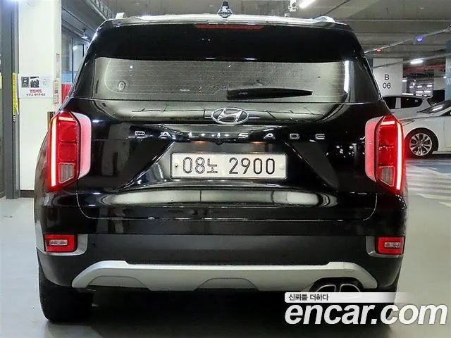 HYUNDAI PALISADE 2019 — 212 729 км, чёрный, Корея — под ключ — фото 5
