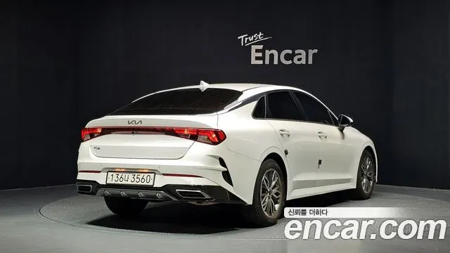 KIA K5 2022 — 66 053 км, белый, Корея — под ключ — фото 2