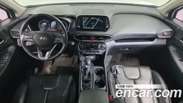HYUNDAI SANTA FE 2019 — 142 722 км, белый, Корея — под ключ — фото 7