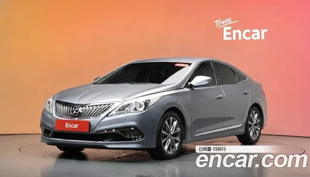 HYUNDAI GRANDEUR 2015 — 72 587 км, светло-серебристый, Корея — под ключ — фото 2