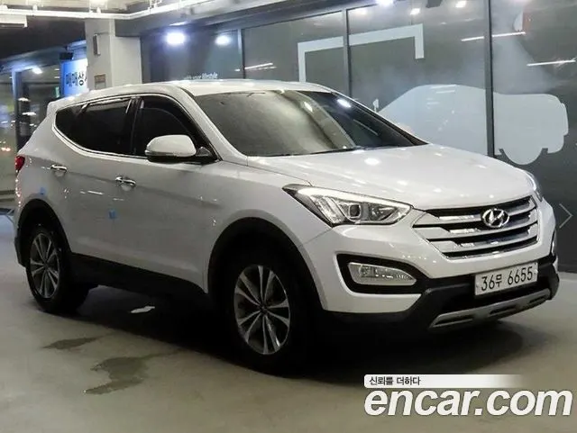HYUNDAI SANTA FE 2015 — 146 430 км, белый, Корея — под ключ — фото 12