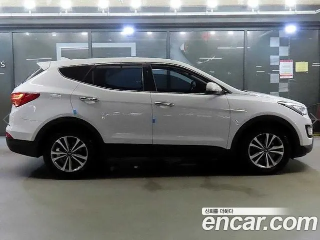 HYUNDAI SANTA FE 2015 — 146 430 км, белый, Корея — под ключ — фото 3
