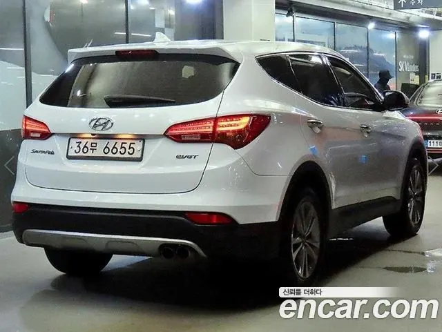 HYUNDAI SANTA FE 2015 — 146 430 км, белый, Корея — под ключ — фото 4