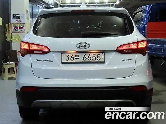 HYUNDAI SANTA FE 2015 — 146 430 км, белый, Корея — под ключ — фото 5