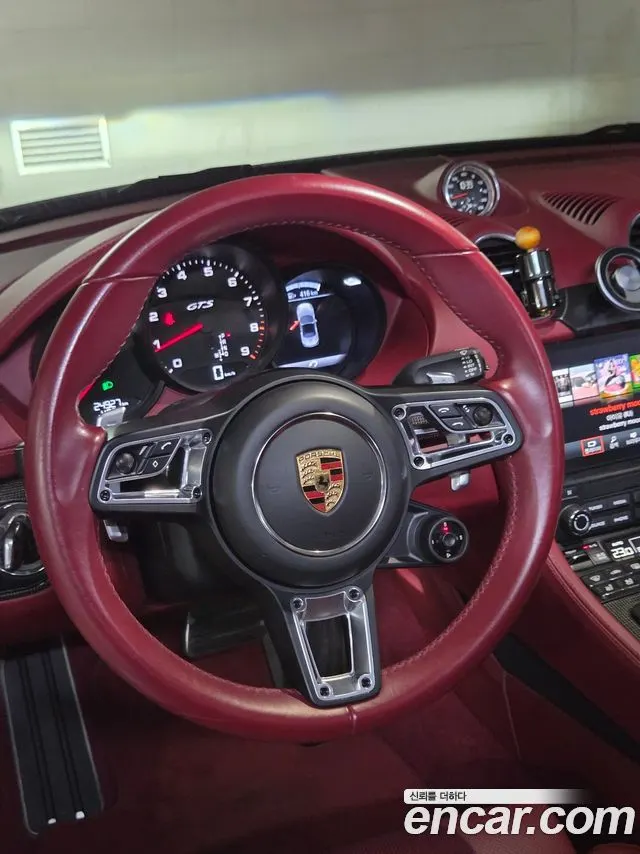 PORSCHE 718 BOXSTER 2021 — 24 000 км, серебристо-серый, Корея — под ключ — фото 4