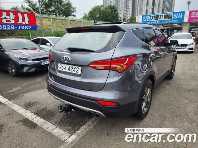 HYUNDAI SANTA FE 2013 — 281 202 км, серый, Корея — под ключ — фото 2
