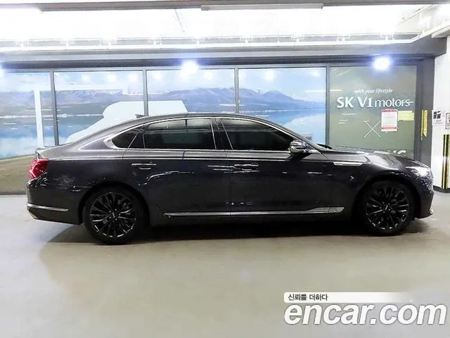 KIA K9 2022 — 97 717 км, серый, Корея — под ключ — фото 3