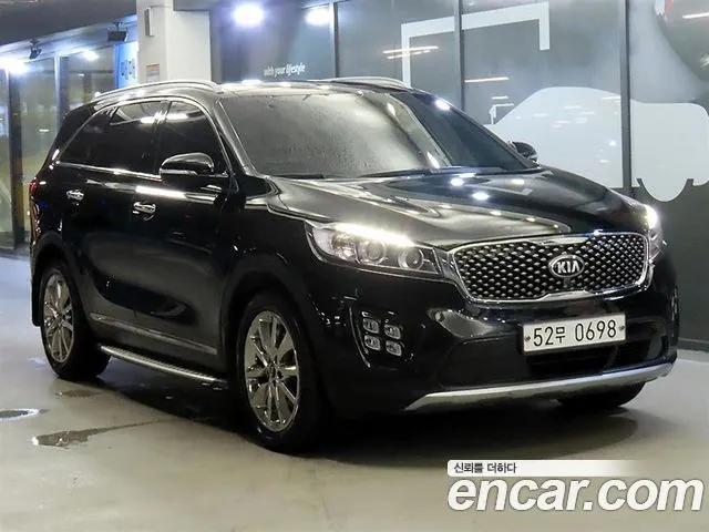 KIA SORENTO 2016 — 111 342 км, чёрный, Корея — под ключ — фото 2