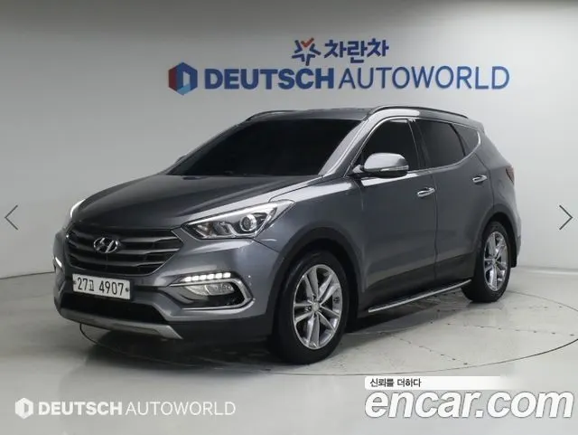 HYUNDAI SANTA FE 2016 — 174 225 км, серый, Корея — под ключ — фото 11