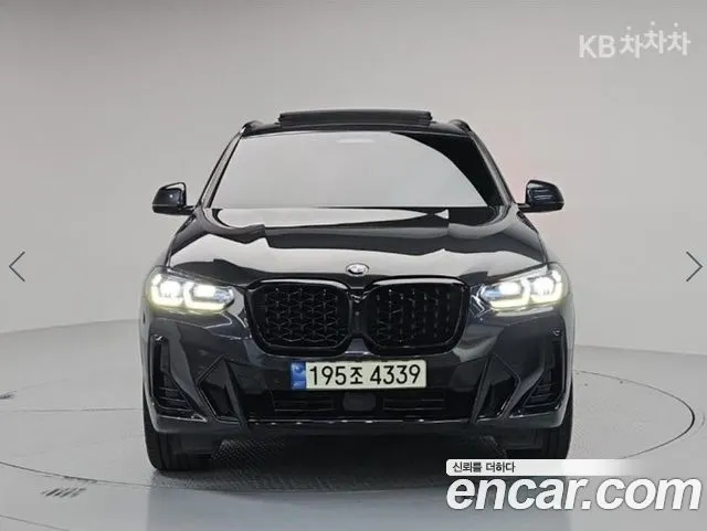 BMW X4 2023 — 96 168 км, серебристо-серый, Корея — под ключ — фото 2