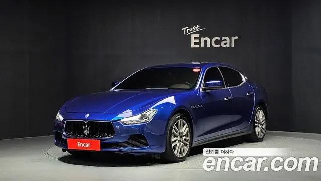 MASERATI GHIBLI — из Кореи под ключ