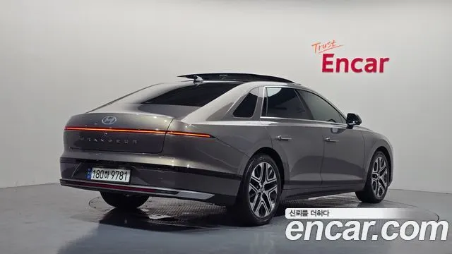 HYUNDAI GRANDEUR 2023 — 83 793 км, светло-золотистый, Корея — под ключ — фото 2