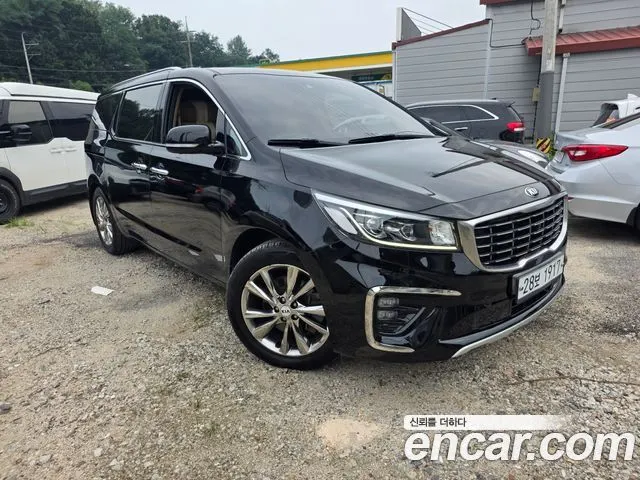 KIA CARNIVAL 2019 — 192 800 км, чёрный, Корея — под ключ — фото 2