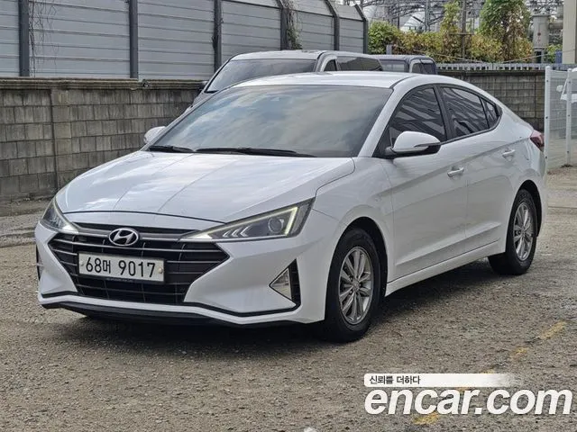 HYUNDAI AVANTE 2019 — 153 205 км, белый, Корея — под ключ — фото 12