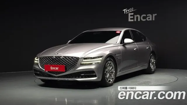 GENESIS G80 2024 — 41 848 км, серебристо-серый, Корея — под ключ — фото 1