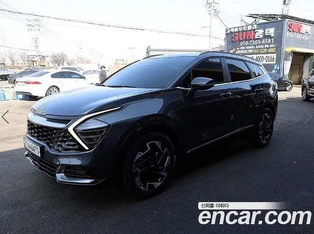 KIA SPORTAGE 2022 — 91 511 км, серебристо-серый, Корея — под ключ — фото 2