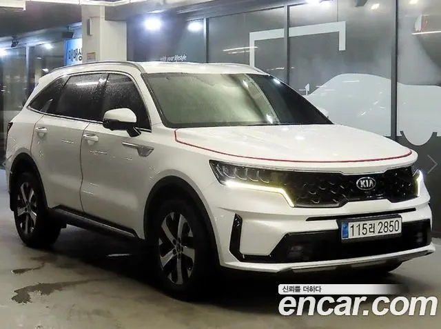 KIA SORENTO 2021 — 208 675 км, белый, Корея — под ключ — фото 1
