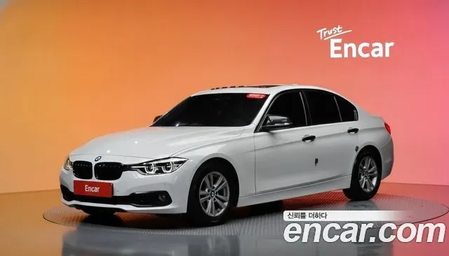 BMW 3 SERIES 2016 — 127 475 км, белый, Корея — под ключ — фото 2