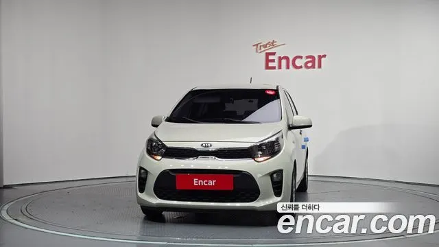 KIA MORNING 2017 — 128 950 км, белый-перламутр, Корея — под ключ — фото 3