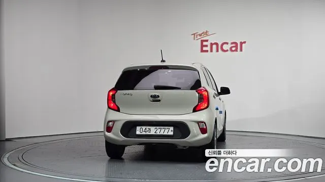 KIA MORNING 2017 — 128 950 км, белый-перламутр, Корея — под ключ — фото 4