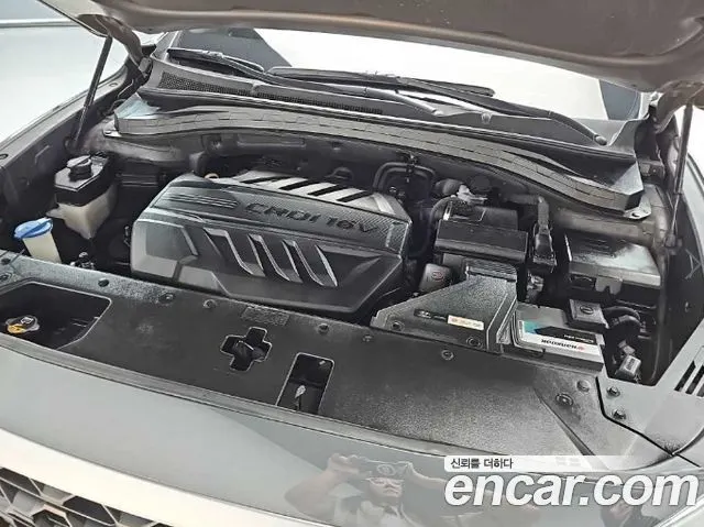 HYUNDAI SANTA FE 2019 — 230 675 км, салатовый, Корея — под ключ — фото 5
