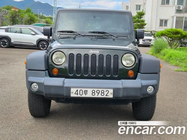 JEEP WRANGLER 2010 — 115 287 км, бирюзовый, Корея — под ключ — фото 2