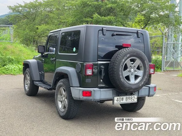 JEEP WRANGLER 2010 — 115 287 км, бирюзовый, Корея — под ключ — фото 4