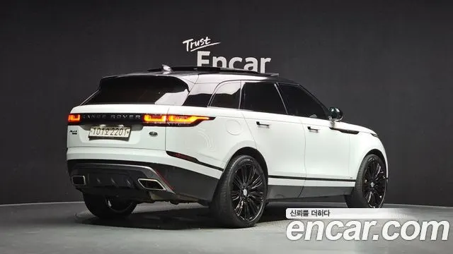 LAND ROVER RANGE ROVER VELAR 2018 — 143 636 км, белый, Корея — под ключ — фото 2