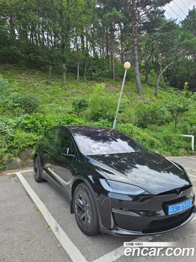 TESLA MODEL X 2026 — 1 500 км, чёрный, Корея — под ключ — фото 1