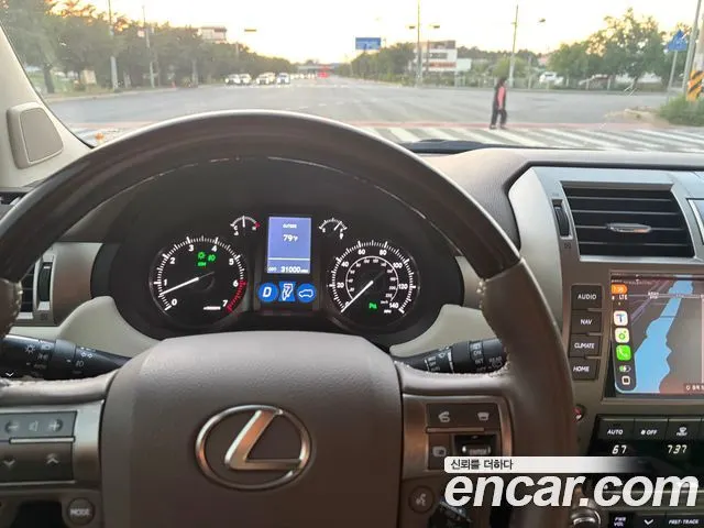 LEXUS GX460 2014 — 52 500 км, чёрный, Корея — под ключ — фото 8