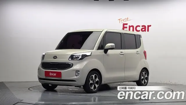 KIA RAY 2016 — 155 106 км, белый-перламутр, Корея — под ключ — фото 1