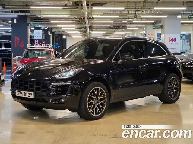 PORSCHE MACAN 2016 — 53 600 км, чёрный, Корея — под ключ — фото 3
