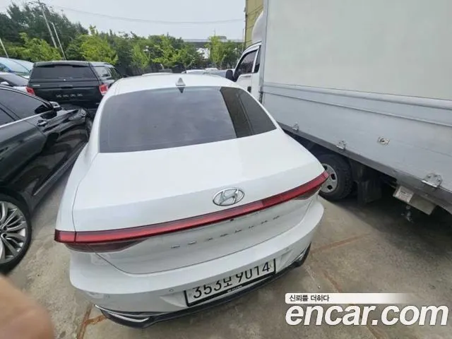 HYUNDAI GRANDEUR HYBRID 2020 — 69 000 км, белый, Корея — под ключ — фото 4