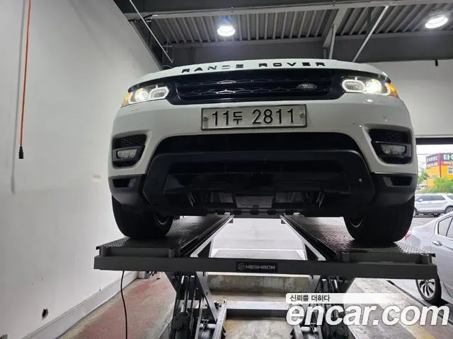 LAND ROVER RANGE ROVER SPORT 2015 — 205 959 км, белый, Корея — под ключ — фото 7
