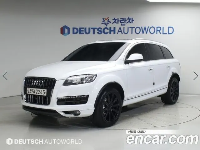 AUDI Q7 2015 — 159 130 км, белый, Корея — под ключ — фото 12