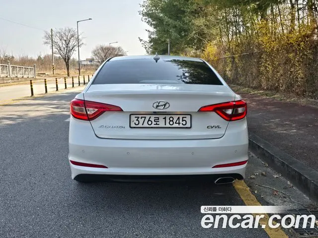 HYUNDAI SONATA 2015 — 180 165 км, белый, Корея — под ключ — фото 4