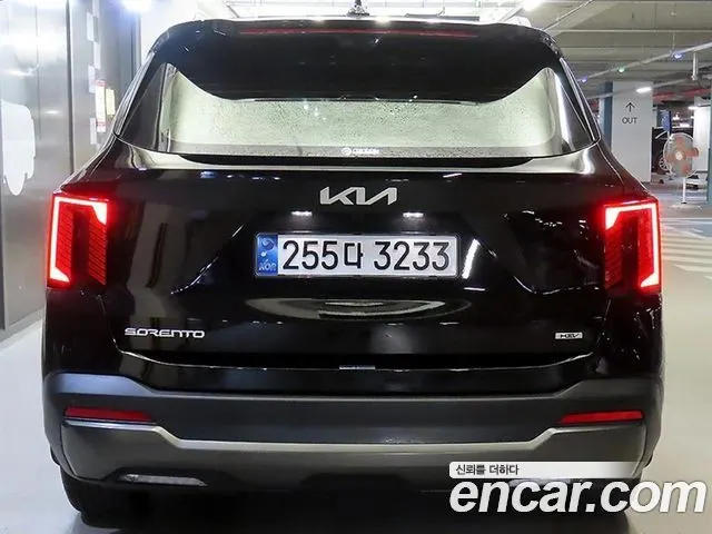KIA SORENTO 2025 — 7 000 км, чёрный, Корея — под ключ — фото 4