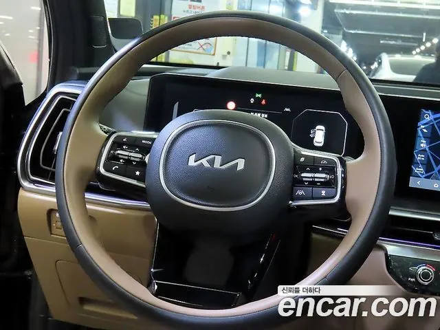 KIA SORENTO 2025 — 7 000 км, чёрный, Корея — под ключ — фото 9