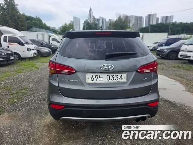 HYUNDAI SANTA FE 2014 — 280 000 км, серый, Корея — под ключ — фото 4