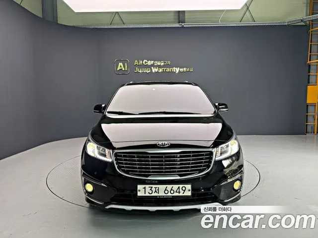 KIA CARNIVAL 2015 — 181 321 км, чёрный, Корея — под ключ — фото 2