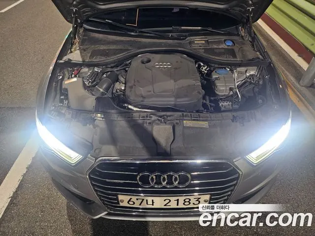 AUDI A6 2018 — 85 793 км, серебристо-серый, Корея — под ключ — фото 6