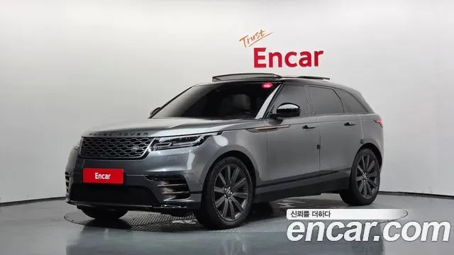 LAND ROVER RANGE ROVER VELAR 2018 — 104 668 км, серый, Корея — под ключ — фото 1