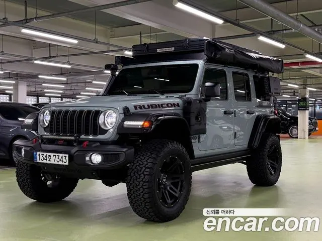 JEEP WRANGLER 2024 — 16 558 км, бирюзовый, Корея — под ключ — фото 11