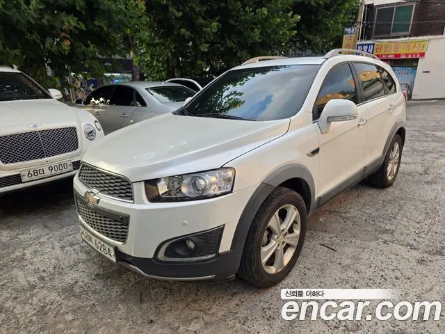 CHEVROLET CAPTIVA 2014 — 245 800 км, белый-перламутр, Корея — под ключ — фото 5