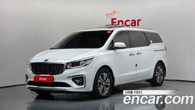 KIA CARNIVAL 2019 — 125 459 км, белый, Корея — под ключ — фото 1